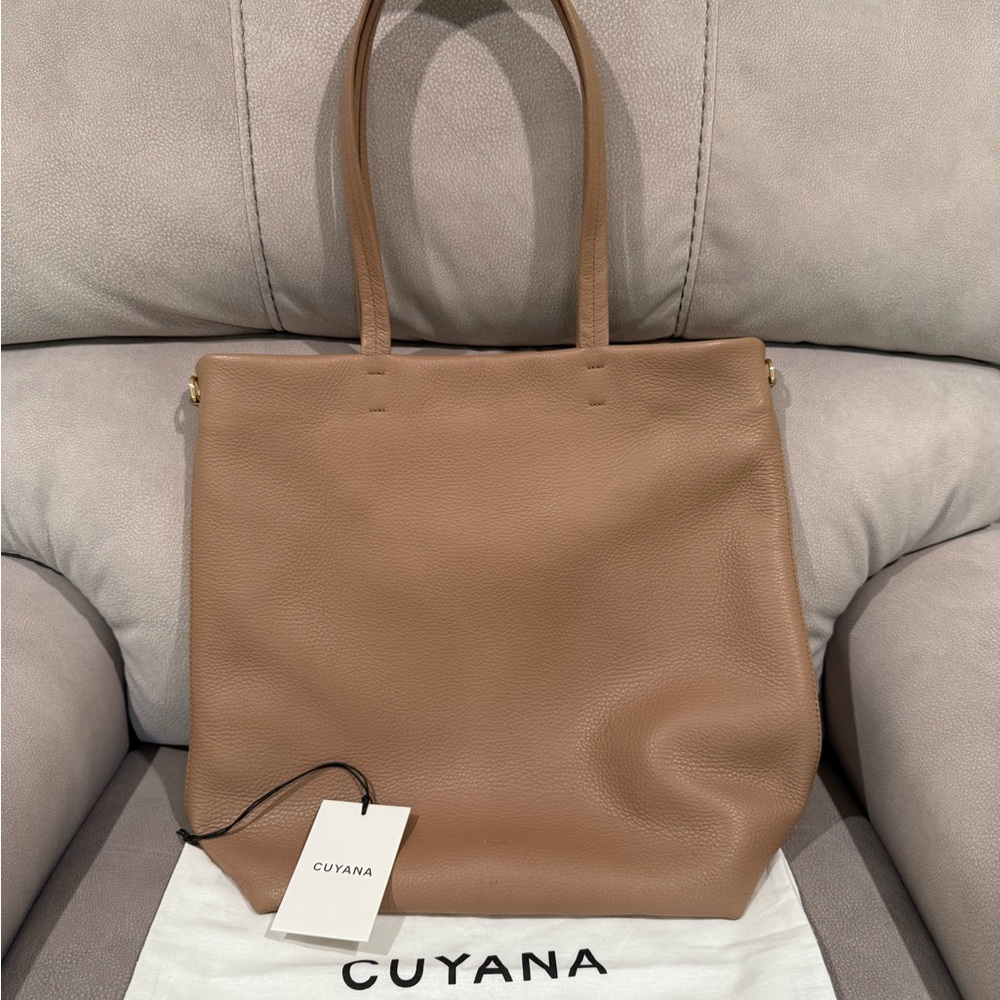 Cuyana Tall Easy Zipper Tote